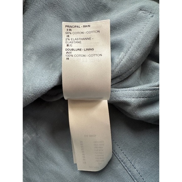 Louis Vuitton Blue & White LV Leaf Denim Jackets - Picture 5 of 8